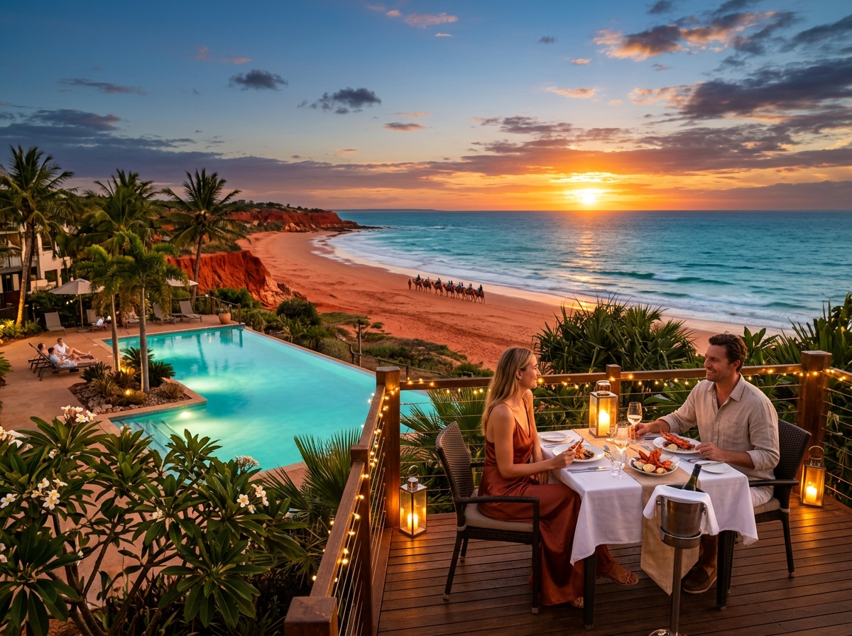 Cable Beach sunset dining and coastal experiences
