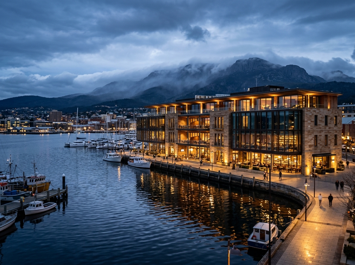 Southern Cross Grand on Hobart waterfront